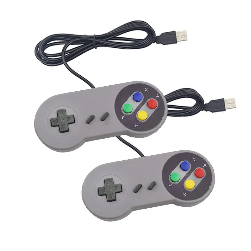 Retro USB Wired Game Controller for PC, Laptop & Raspberry Pi Gaming - 2