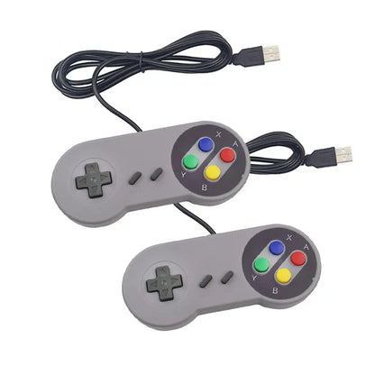 Retro USB Wired Game Controller for PC, Laptop & Raspberry Pi Gaming