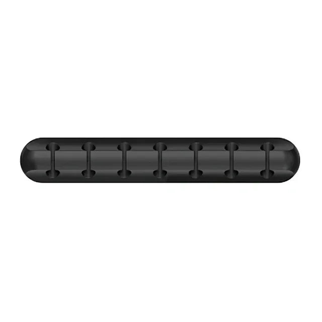 Self-Adhesive Silicone Cable Organizer Clips for Desk & Office Cord Management - 11