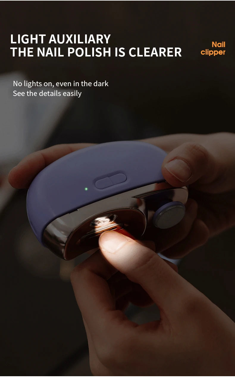3-in-1 Electric Baby Nail Clipper & Safe Automatic Trimmer