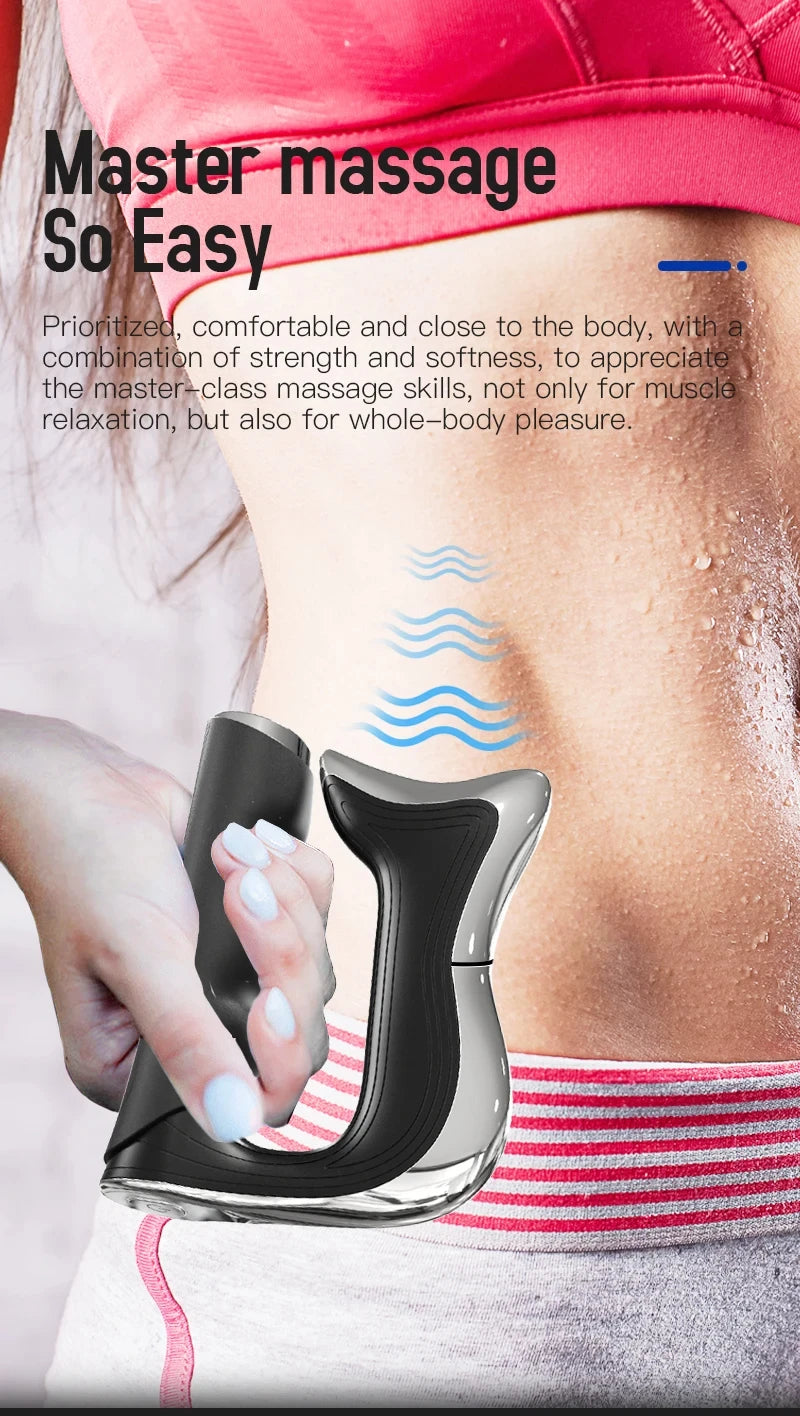 Electric Fascia Massage Blade - Vibrating Muscle Scraping Tool - 14
