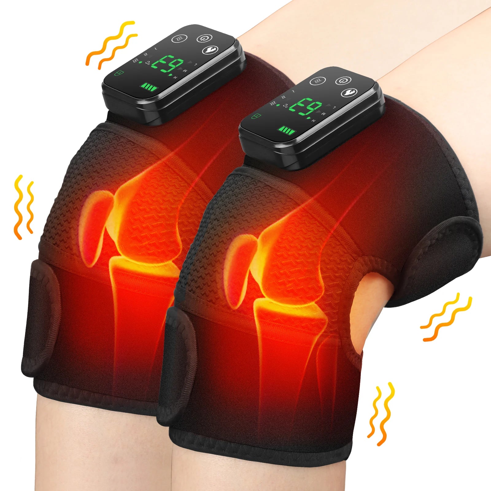 Heated Joint Massager Brace for Shoulder Knee Elbow - 25