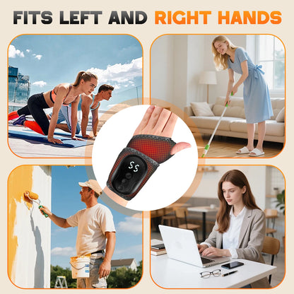 Vibration Ankle & Wrist Massager Wrap for Joint Pain Relief & Muscle Recovery