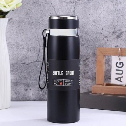 Insulated Stainless Steel Vacuum Flask - 800ml/1000ml Thermal Water Bottle