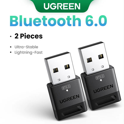 UGREEN Bluetooth 5.4 USB Adapter for PC - Wireless Dongle for Laptop