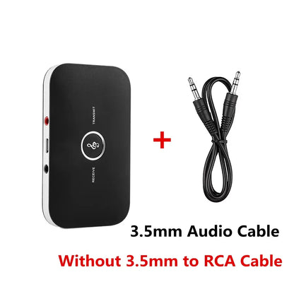 2-in-1 Bluetooth 5.0 Transmitter & Receiver for TV, PC, and Car Audio