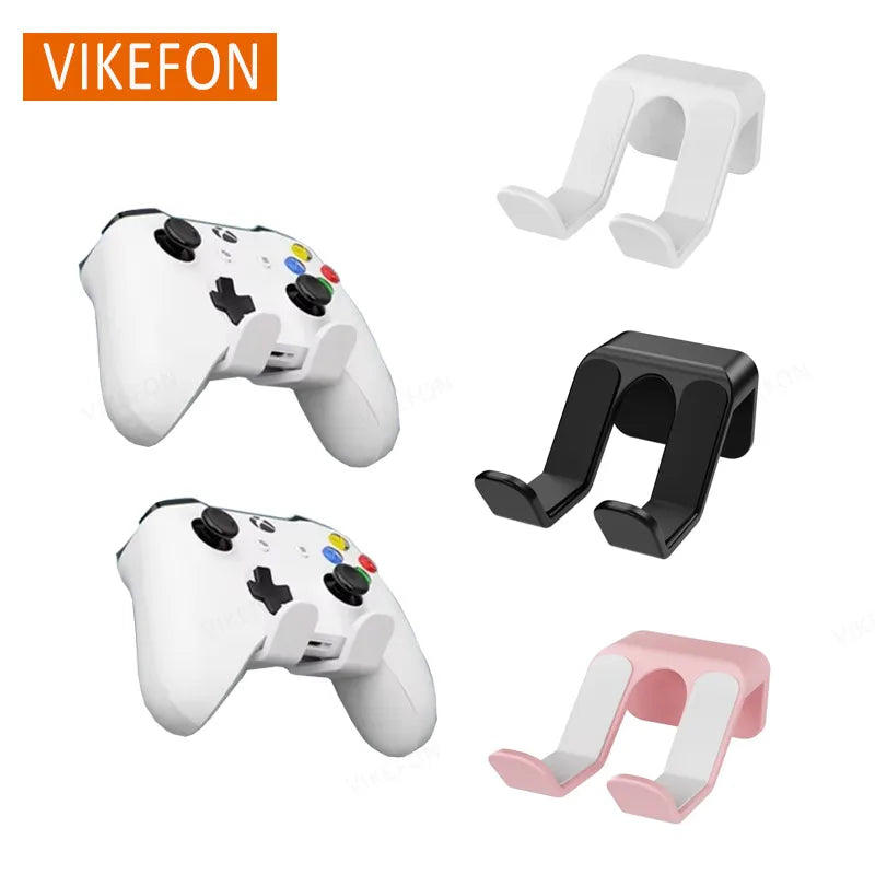 Universal Wall Mount Game Controller Holder - Space-Saving Hanger & Rack - 1