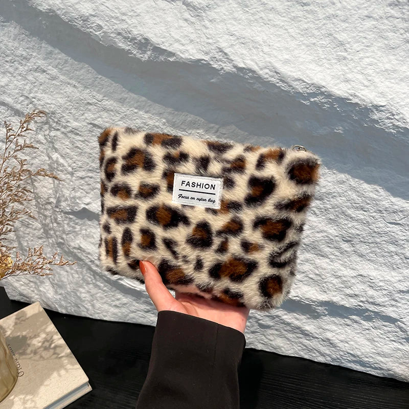 Leopard Retro Makeup Bag