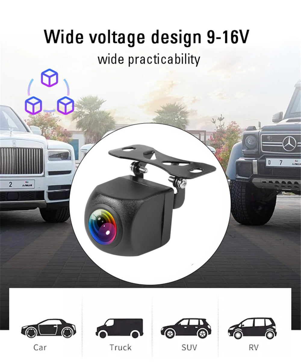 HD Wireless WiFi Backup Camera - Waterproof Car Rear View Camera for iOS & Android