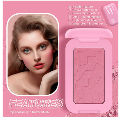 Waterproof Matte Butter Bronzer & Face Contour Powder