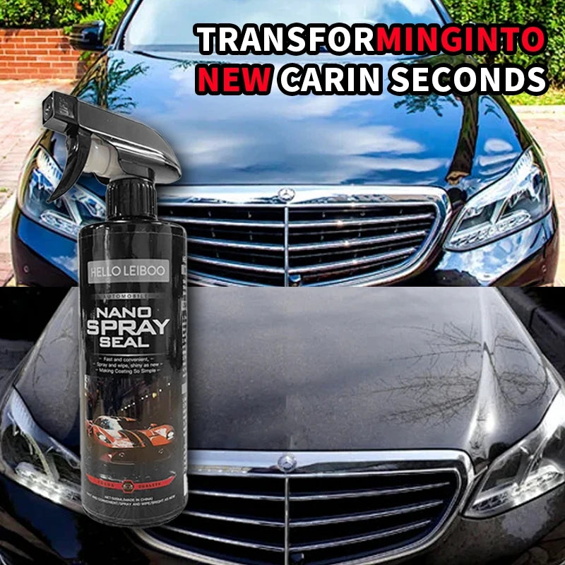 10H Nano Ceramic Car Coating Spray - Hydrophobic Polish - 8