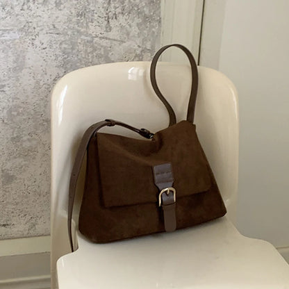 Luxury Matte Leather Tote Bag