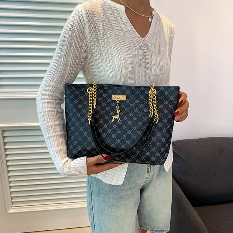 Vintage Monogram Tote