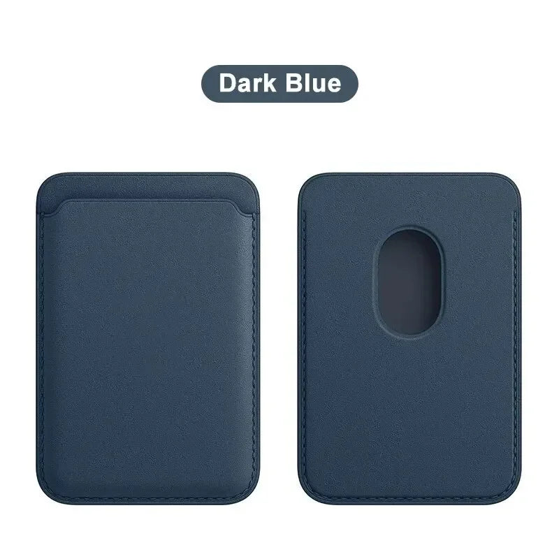 Magnetic Leather Wallet Case for iPhone 15, 14, 13 & 12 Series