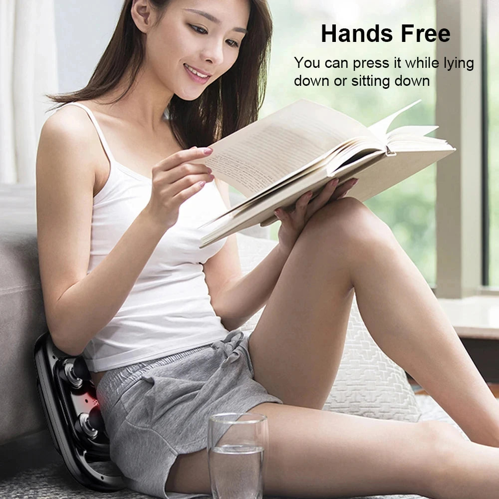 6-Head Deep Tissue Massage Gun for Muscle Pain Relief - 12