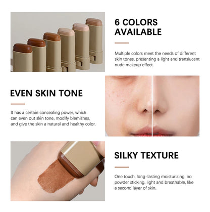 Serum Boosted Skin Tint Foundation Stick - Hydrating & Waterproof