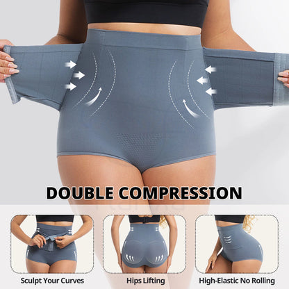 High Waist Tummy Control Seamless Body Shaper Panty for Women