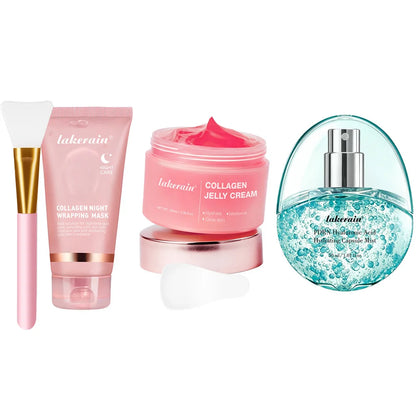 Overnight Collagen Wrapping Mask - Hydrating Peel-Off Facial Gel