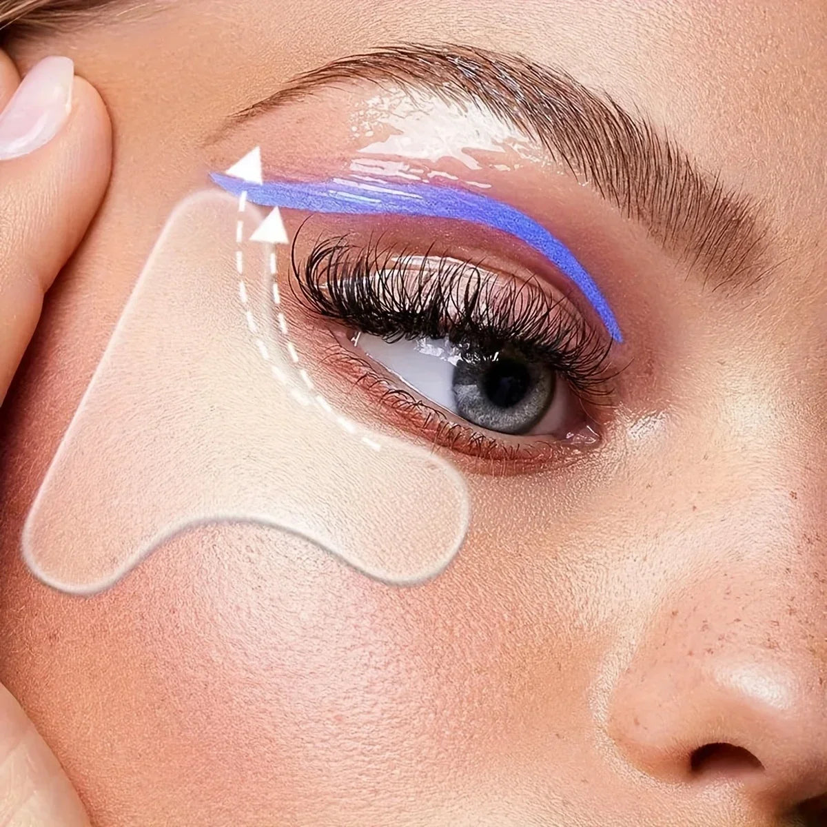 Silicone T-Shaped Eye Patches for Wrinkle Reduction & Anti-Aging Skincare