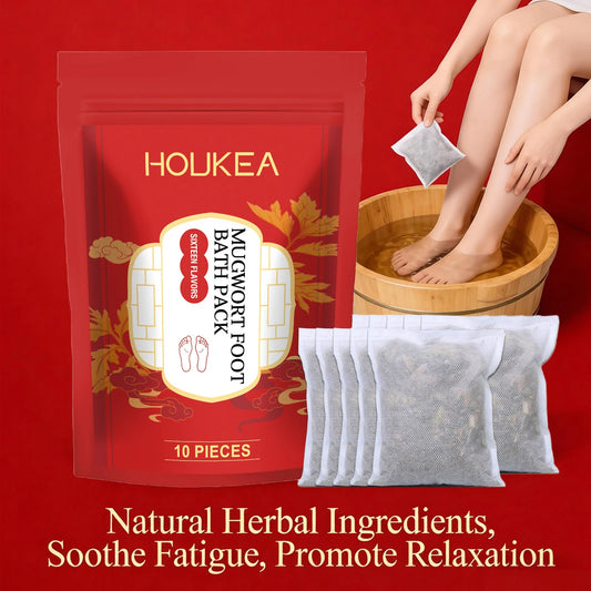 Natural Herbal Foot Bath Soak Bags for Relaxation and Wellness
