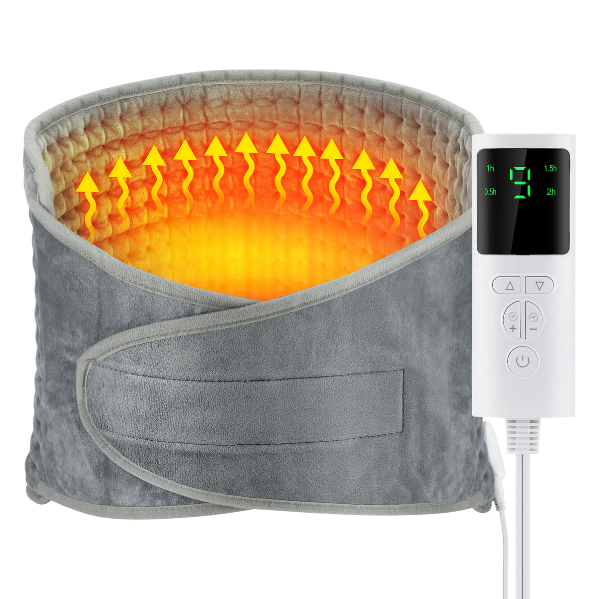 Electric Heating Waist Belt - Thermal Therapy Pad for Back Pain Relief