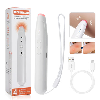 Electronic Insect Bite Itch Relief Pen - Portable Thermal Pulse Healing Tool