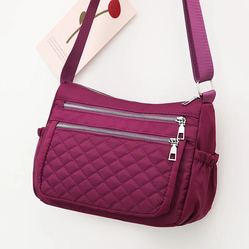Luxury Nylon Travel Messenger Bag