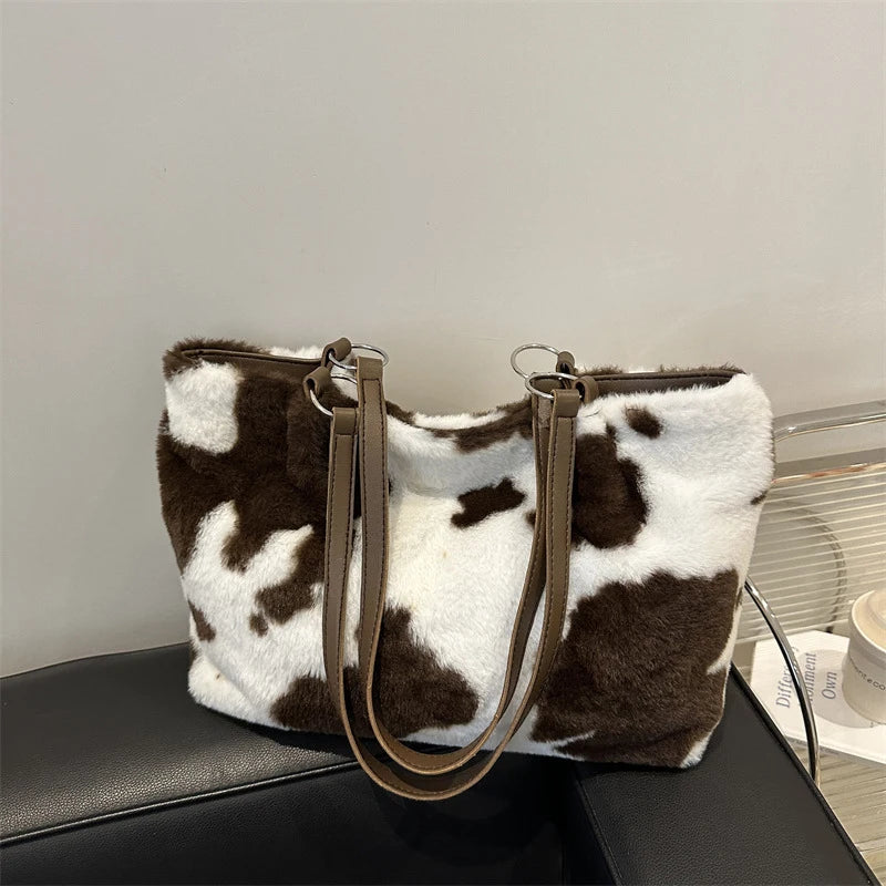 Luxury Plush Korean Shoulder Bag