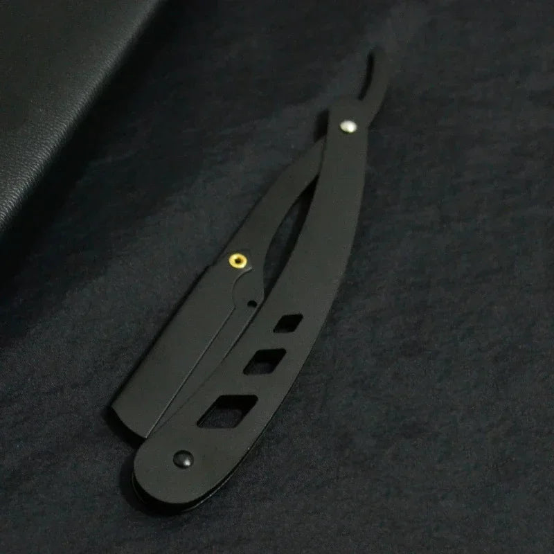 Professional Stainless Steel Folding Straight Razor for Men and Women - 28