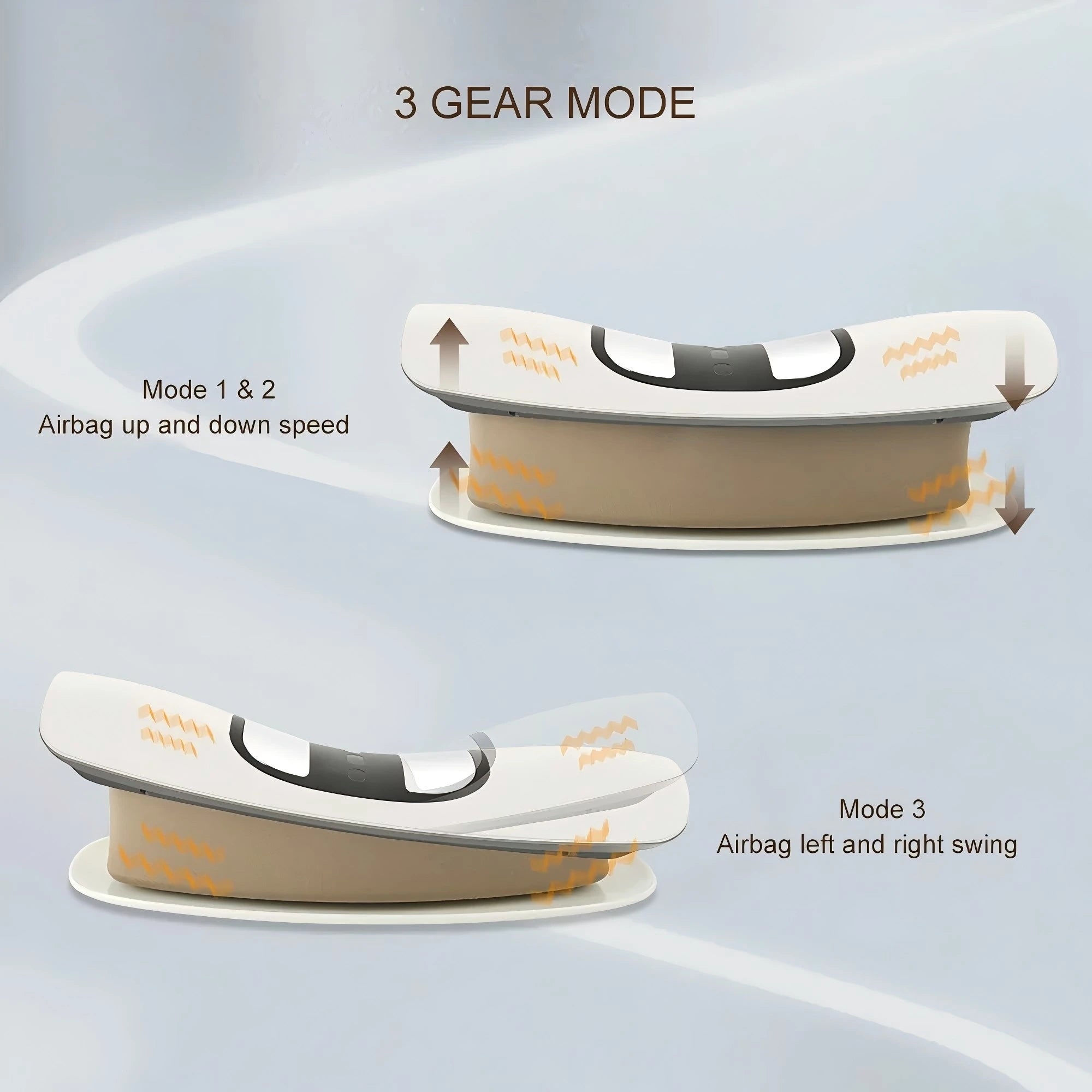 Electric Lumbar Traction Massager with Heat and Vibration for Back Pain Relief - 15