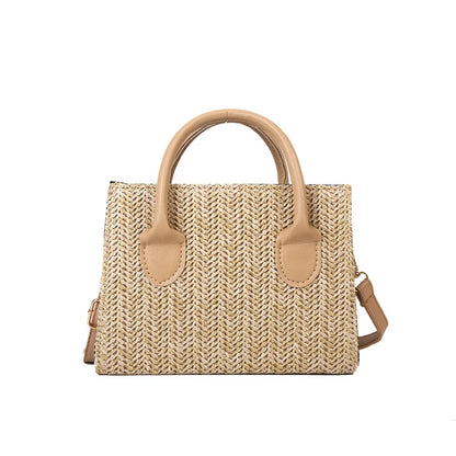 Luxury Floral Woven Crossbody