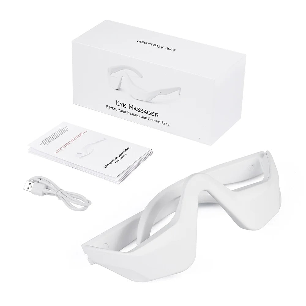 EMS Red Light Therapy Under Eye Massager for Wrinkles & Dark Circles - 24