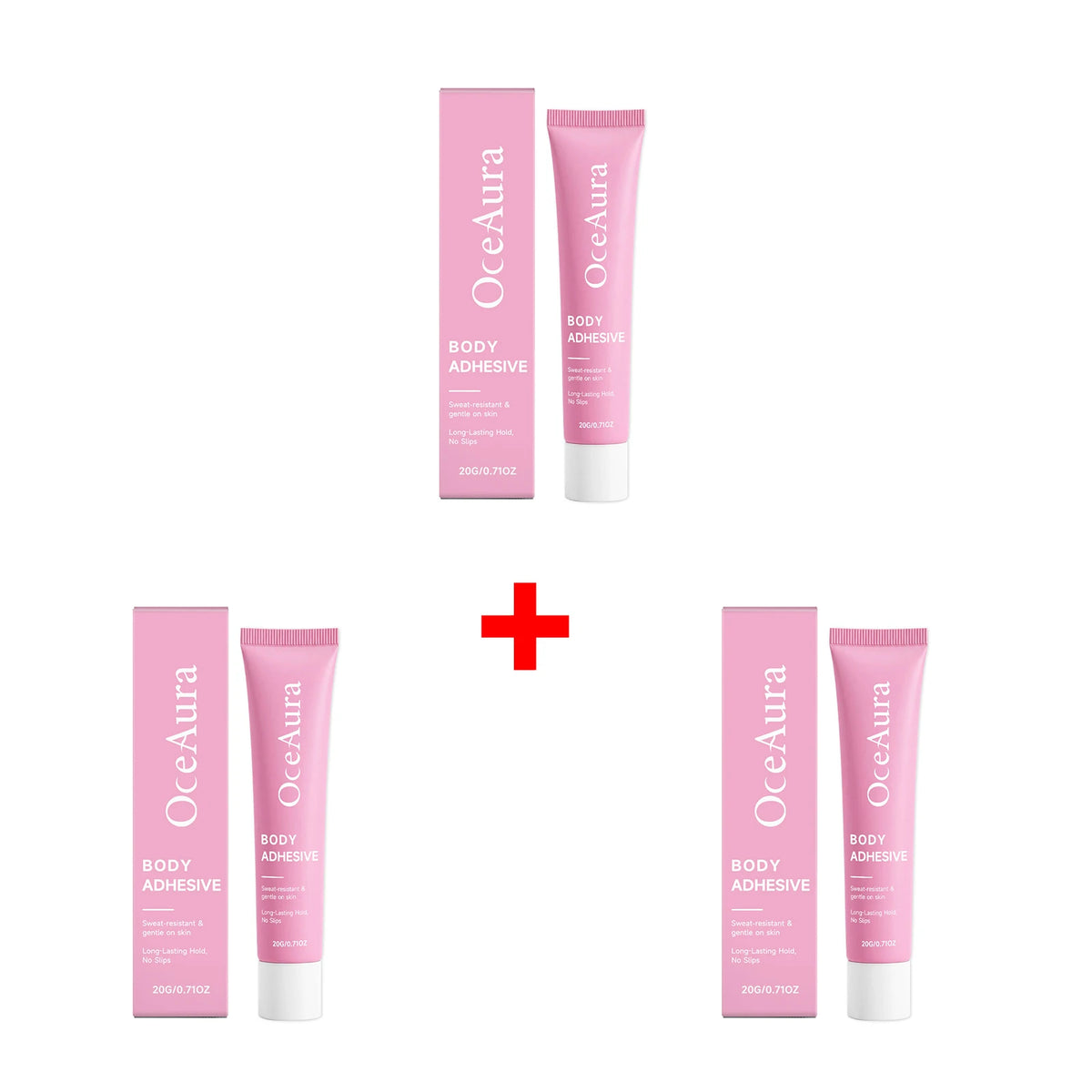 Fashion Body Adhesive for Clothing - Sweatproof & Invisible Secure Fabric Glue