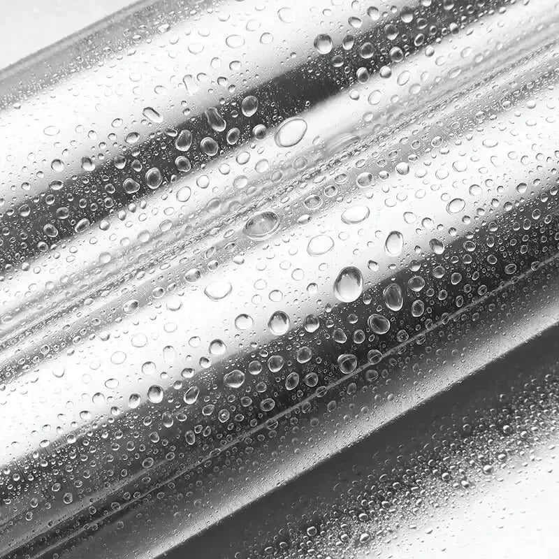 Stainless Steel Contact Paper - Peel & Stick Brushed Silver Vinyl - 4