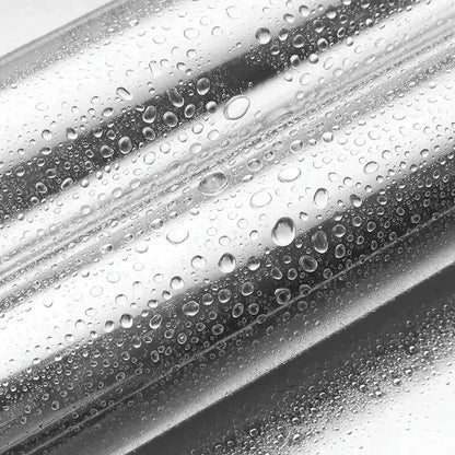 Stainless Steel Contact Paper - Peel & Stick Brushed Silver Vinyl