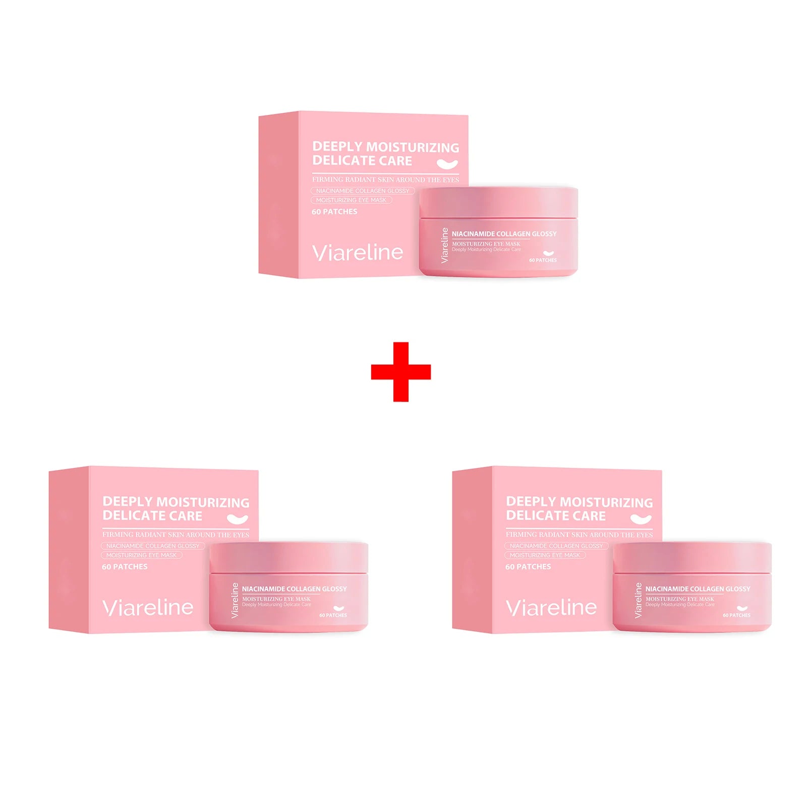 Niacinamide Collagen Eye Patches for Dark Circles, Puffiness & Fine Lines - 13