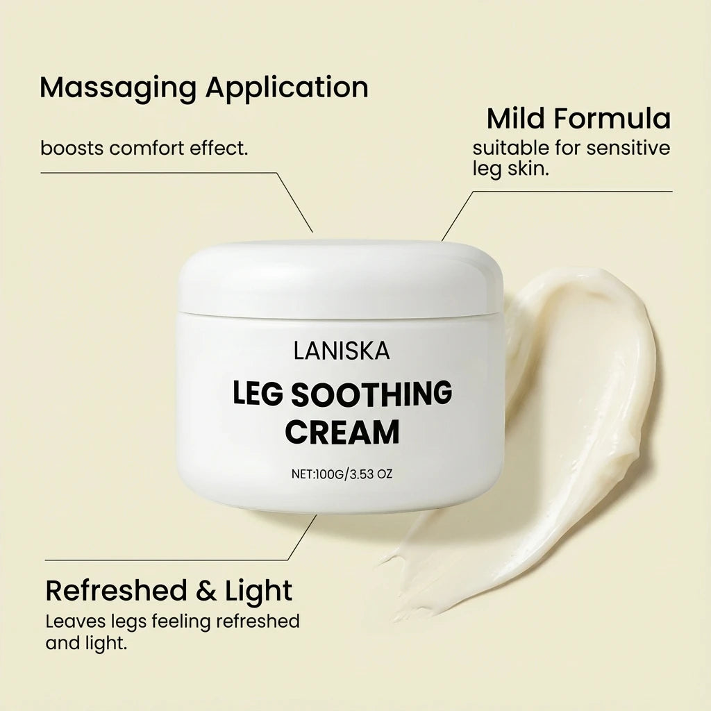 Leg Soothing Muscle Relaxation Massage Cream - Hydrating Relief for Tired Legs - 9