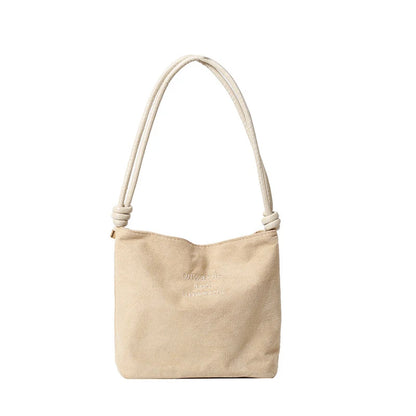 Luxury Retro Suede Tote