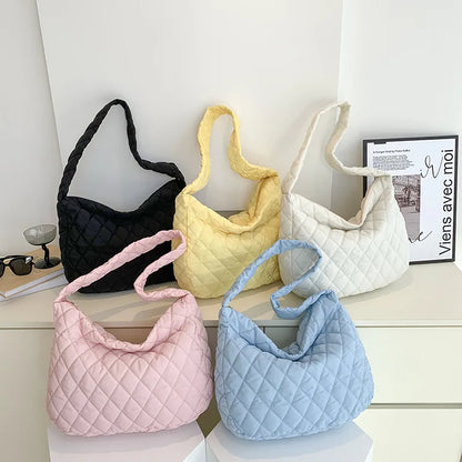 Luxury Quilted Padded Tote