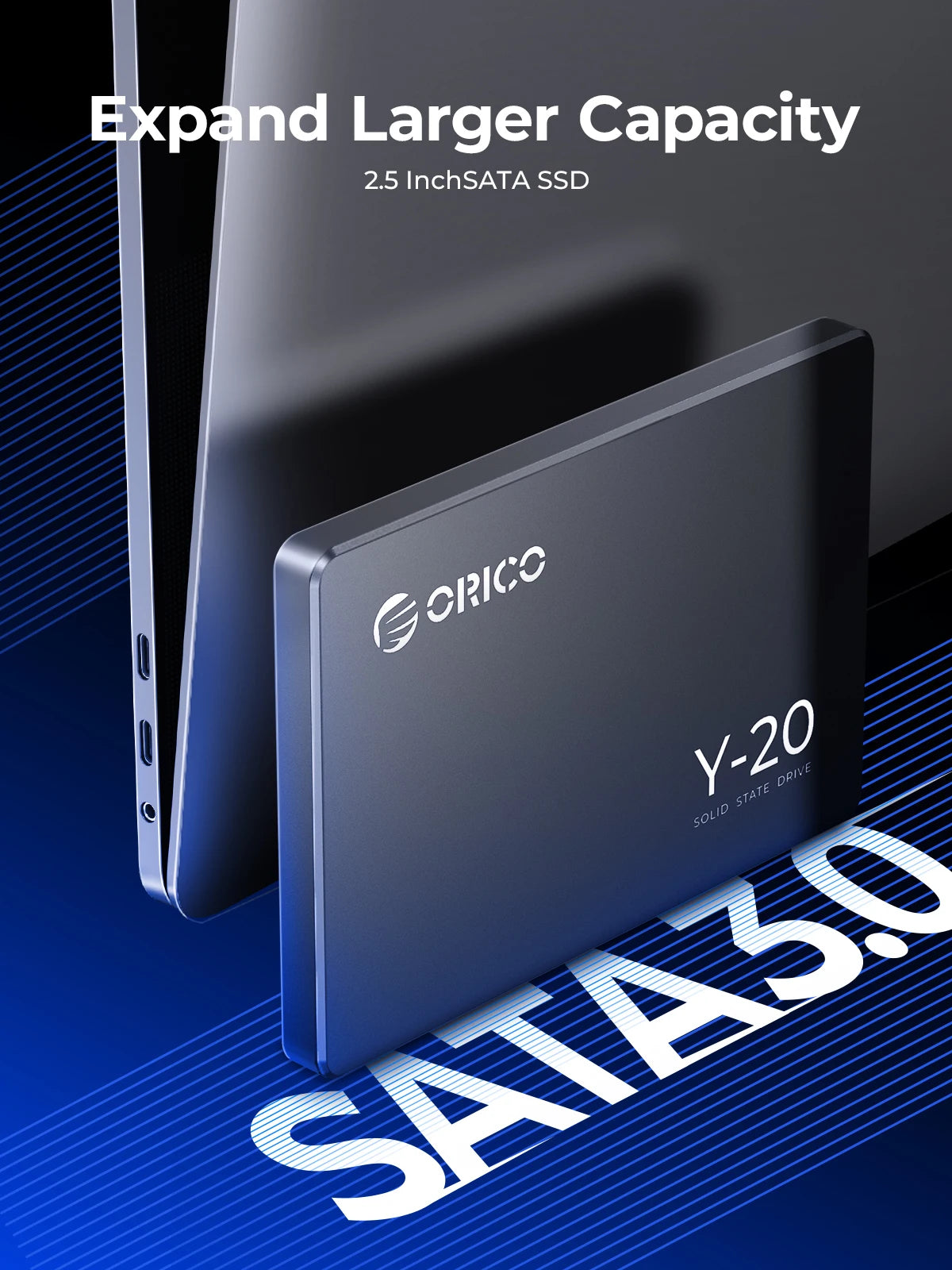 ORICO 2.5" SATA III Internal SSD - 512GB to 4TB Solid State Drive for PC - 8