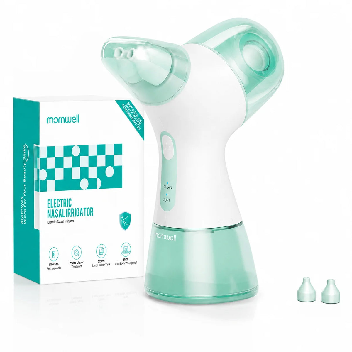 Electric Nasal Irrigator - Sinus Rinse Machine for Congestion Relief