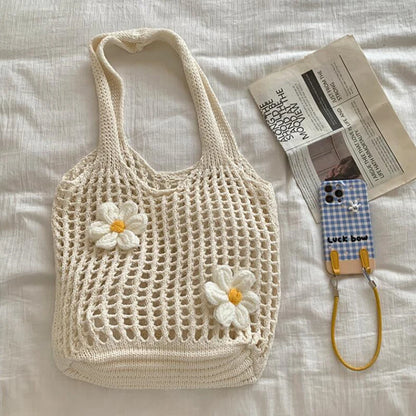Luxury Knitted Beach Tote