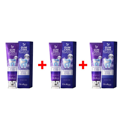 Bee Venom Gum Care Toothpaste for Teeth Whitening and Enamel Repair