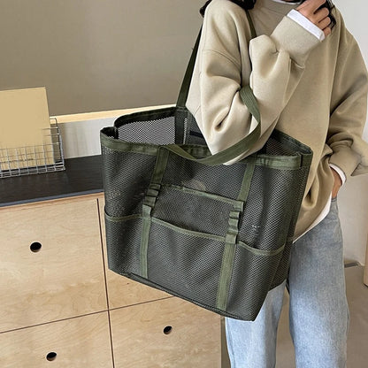 Luxury Hollow Mesh Tote