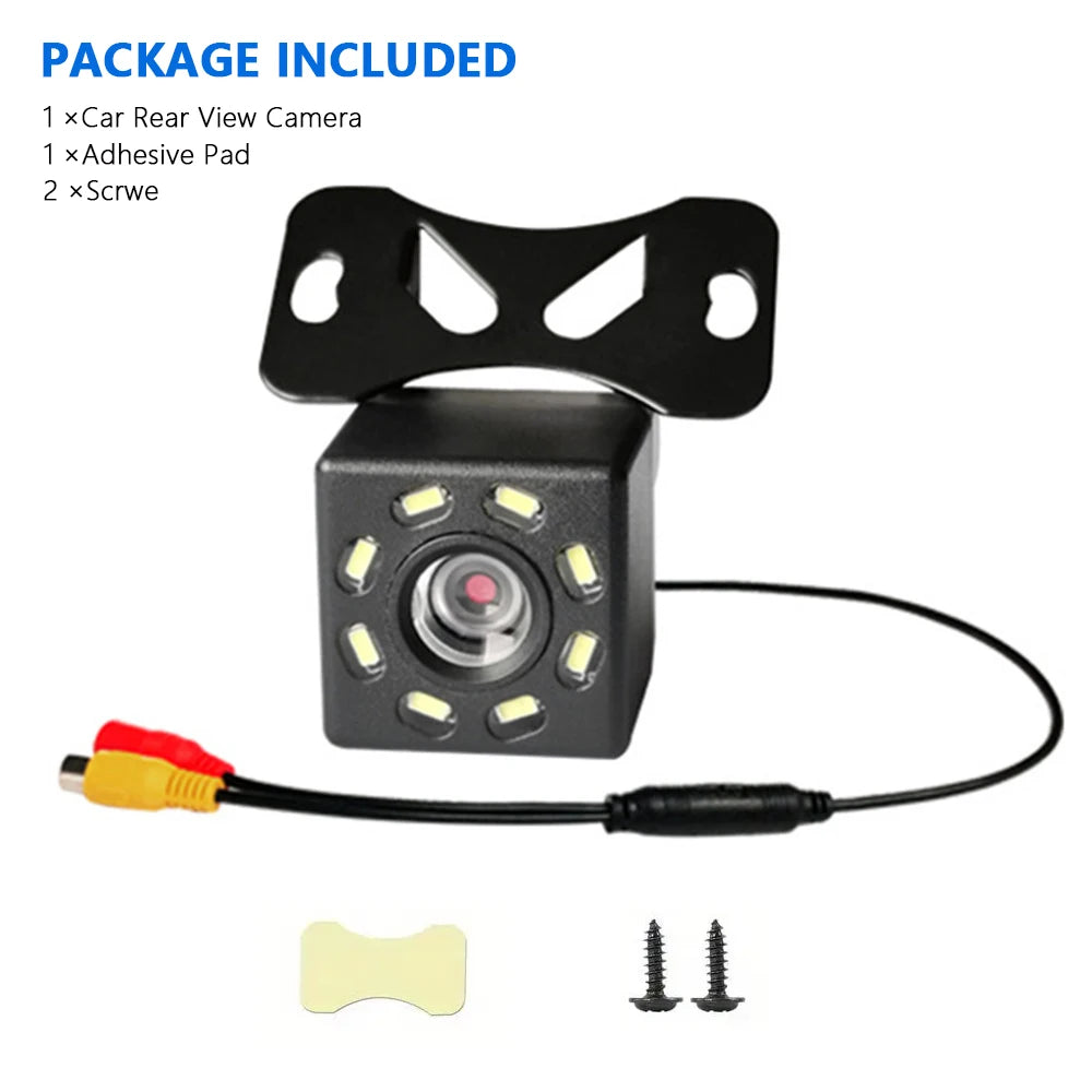 HD 1080P Car Reversing Camera - Night Vision Backup Safety Monitor - 11