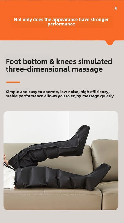 Air Compression Leg & Foot Massager for Circulation and Pain Relief