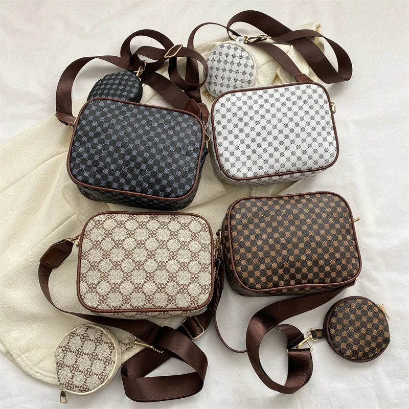 Trendy Plaid Crossbody