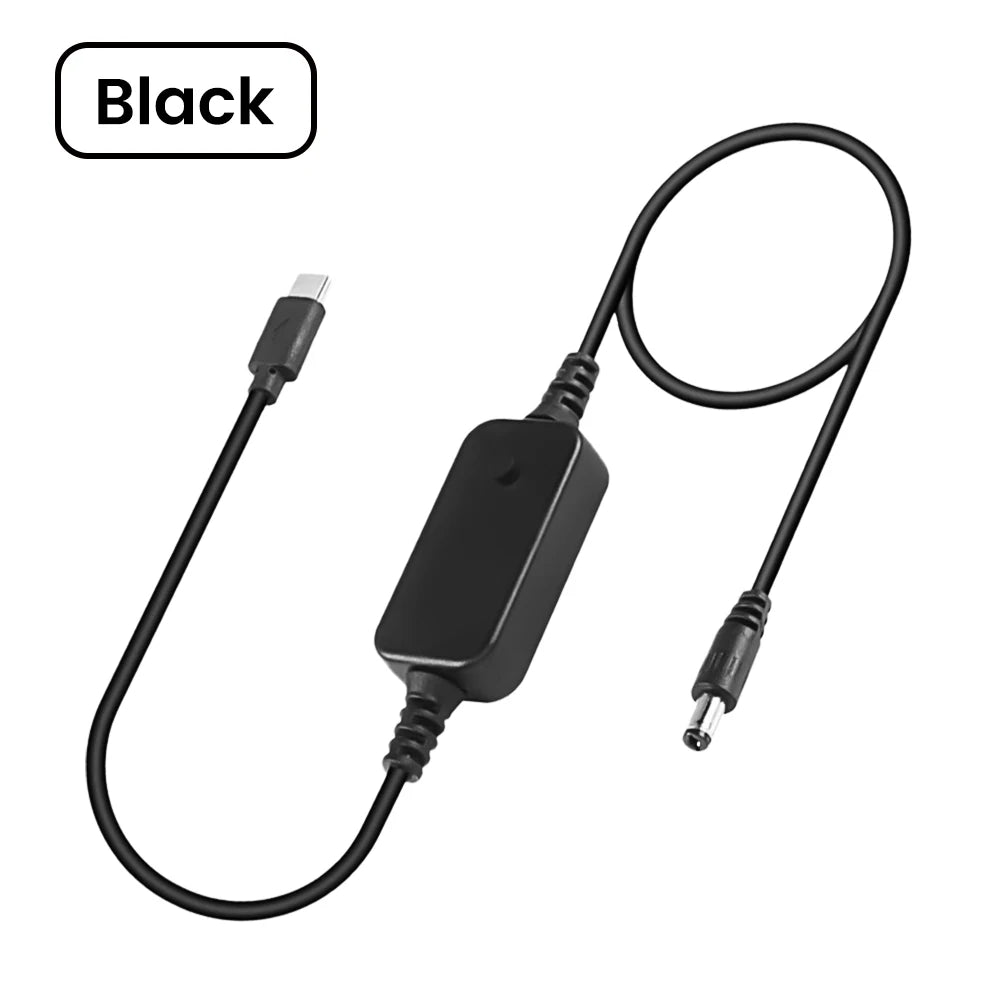 USB-C to DC PD Power Boost Cable for WiFi Routers & Laptops 5V-20V - 14
