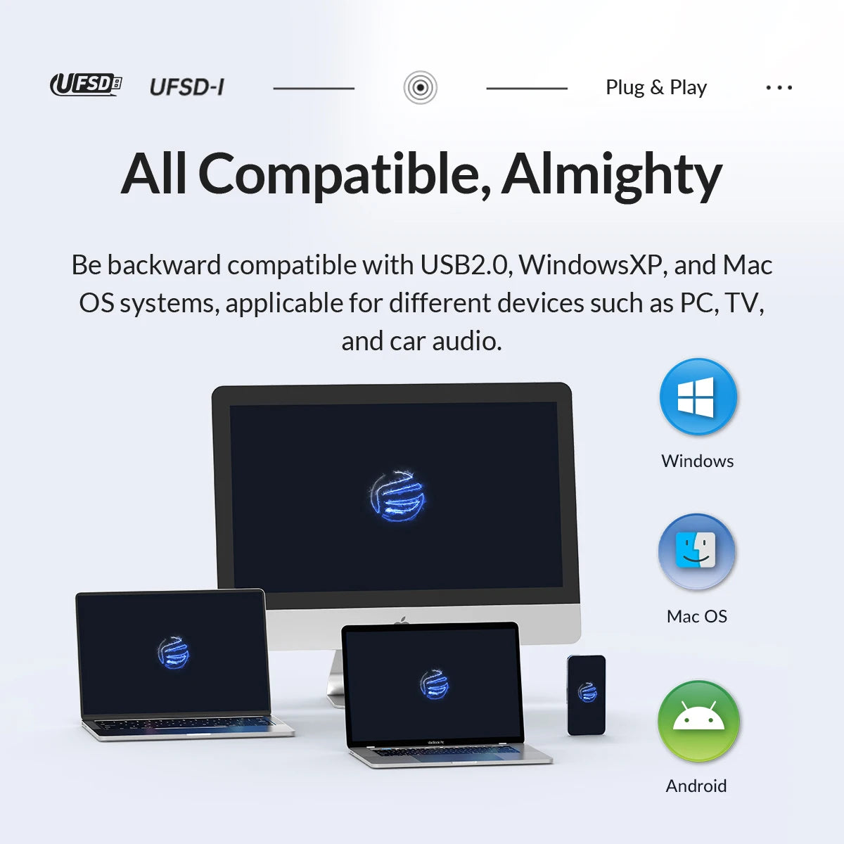 Ultra-Fast Metal USB 3.2 Flash Drive - High Speed 405MB/s Portable Storage - 16