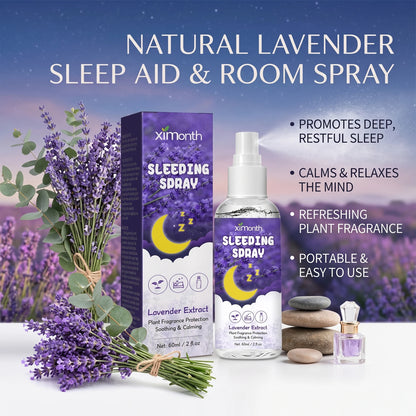 Lavender Sleep Calming Mist for Deep Relaxation and Stress Relief